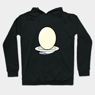 Lucky White Egg Wannabe Hoodie